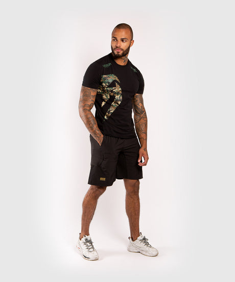Venum T-Shirt Giant - Zwart/Camo