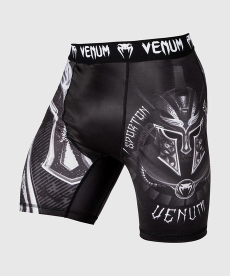 Pantaloncini a compressione Venum Gladiator 3.0 – Nero/Grigio/Bianco