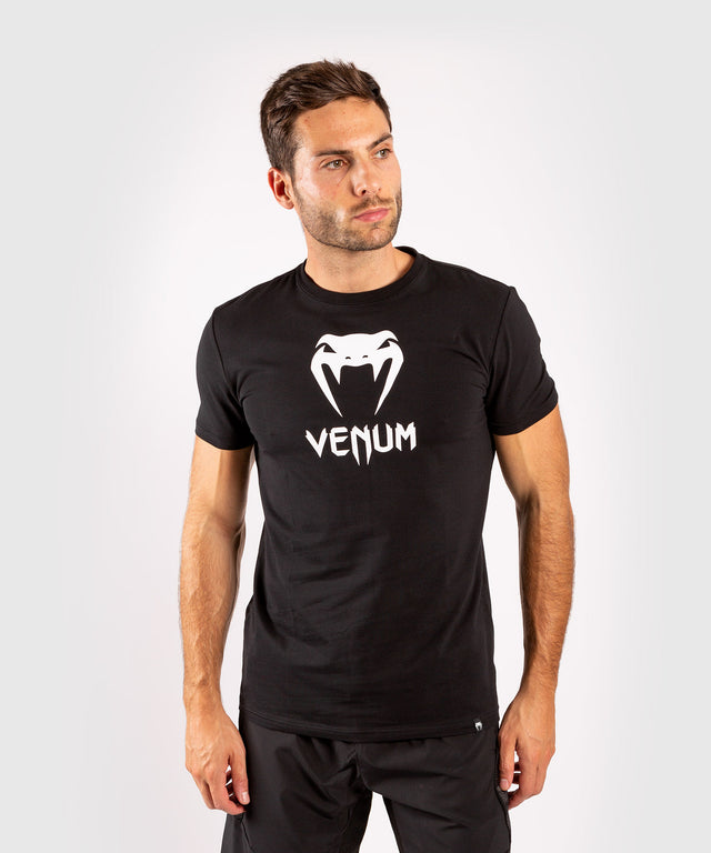 Koszulka Venum Classic – Czarna/Biała