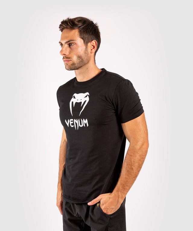 Koszulka Venum Classic – Czarna/Biała