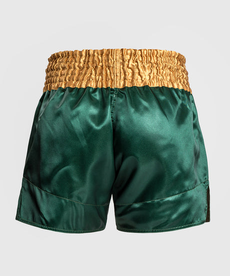 Spodenki do kickboxingu Venum Classic 2.0 – Zielone/Złote/Białe