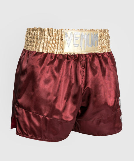 Pantaloncini Kickboxing Venum Classic 2.0 – Bordeaux/Oro/Bianco