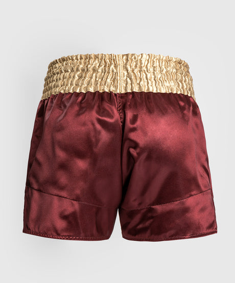 Pantaloncini Kickboxing Venum Classic 2.0 – Bordeaux/Oro/Bianco