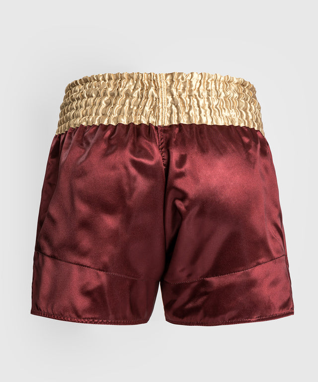 Venum Kickboxing shorts Classic 2.0 – Bordeaux rød/guld/hvid