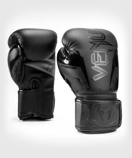 Mănuși de box Venum Elite Evo – Negru/Negru