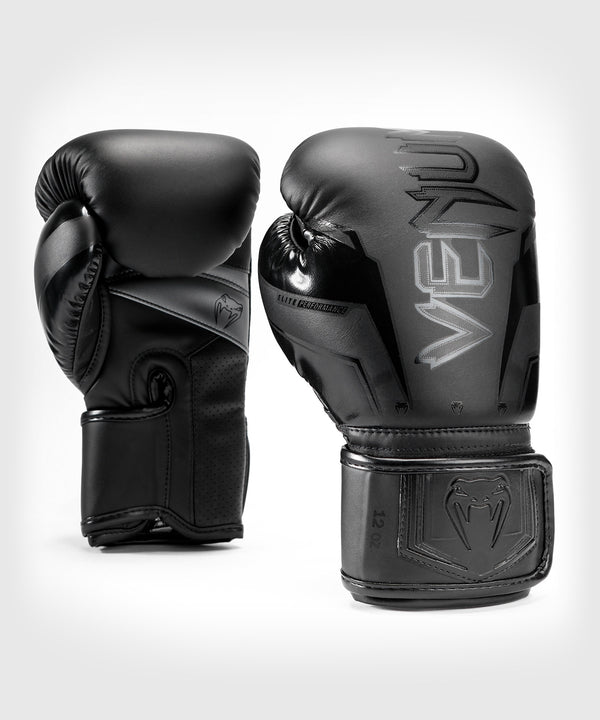 Venum Bokshandschoenen Elite Evo - Zwart/Zwart