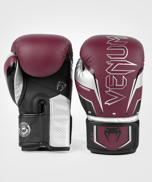Venum Elite Evo Boxhandschuhe – Rot/Silber