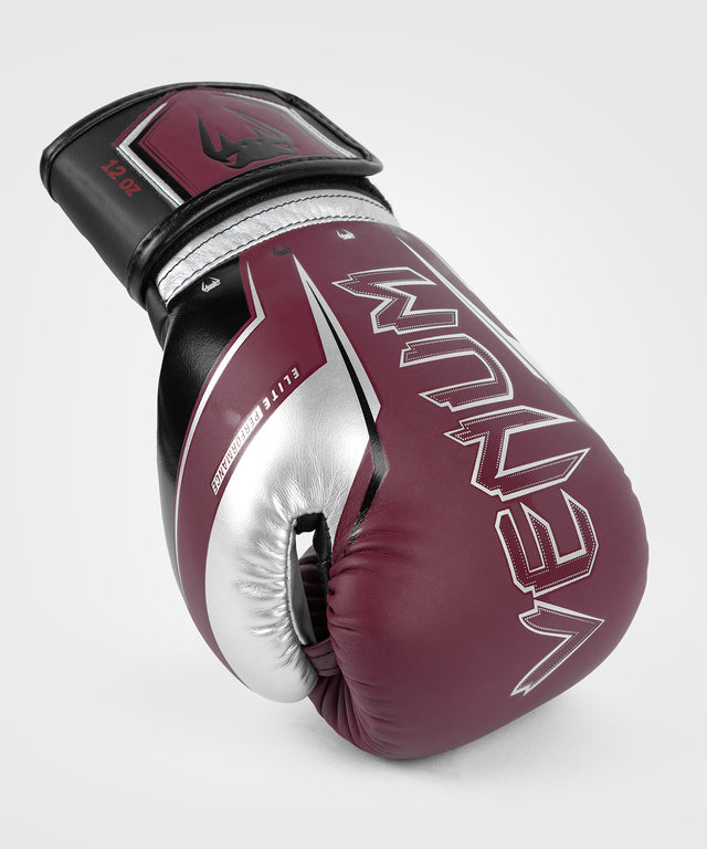 Venum Elite Evo Boxhandschuhe – Rot/Silber