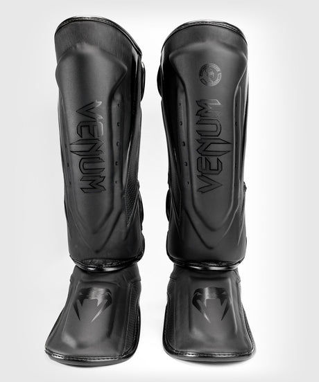 Tibiere Venum Elite Evo – Negru/Negru