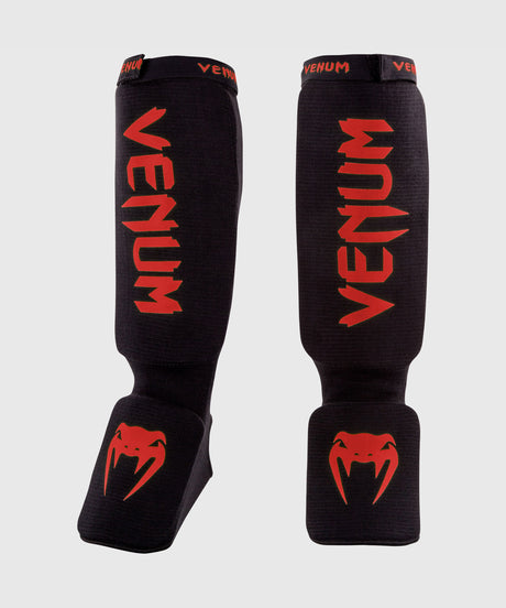 Venum Scheenbeschermers Kontact - Zwart/Rood