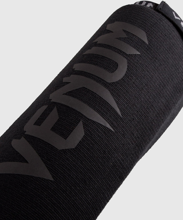 Protège-tibias Venum Kontact – Noir/Noir