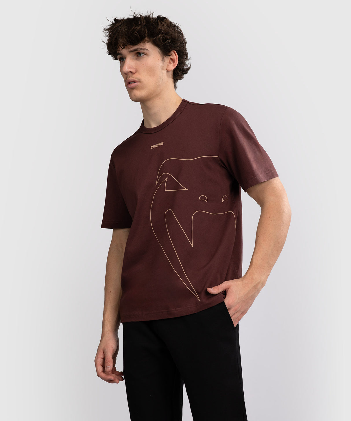 Venum T-shirt Giant Connect - Chocolate