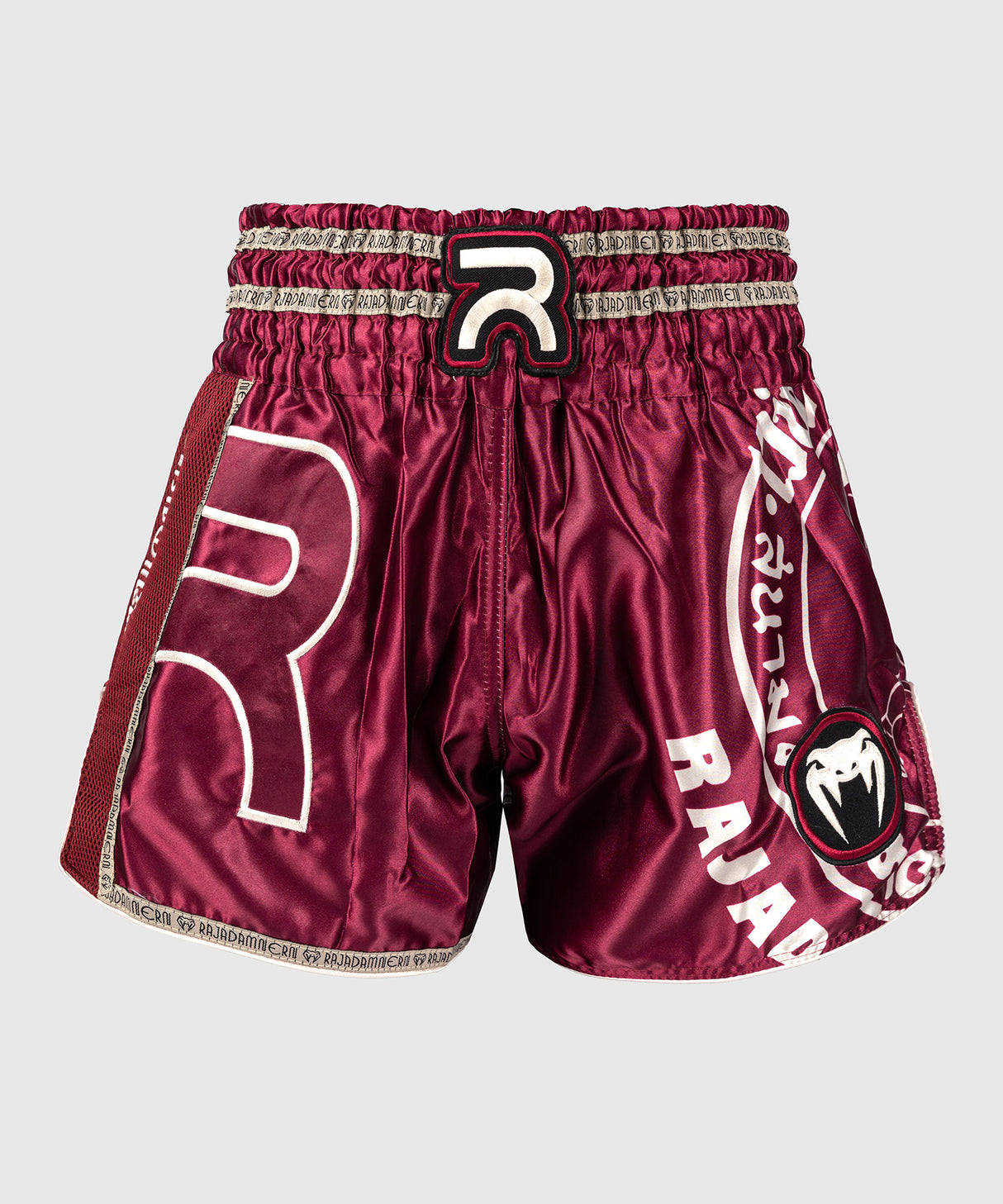 Venum x Rajadamnern Muay Thai Shorts - Bordeaux Rood