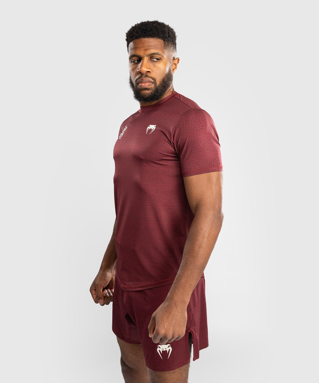 Venum x Ares Dry-Tech T-Shirt - Bordeaux Rood
