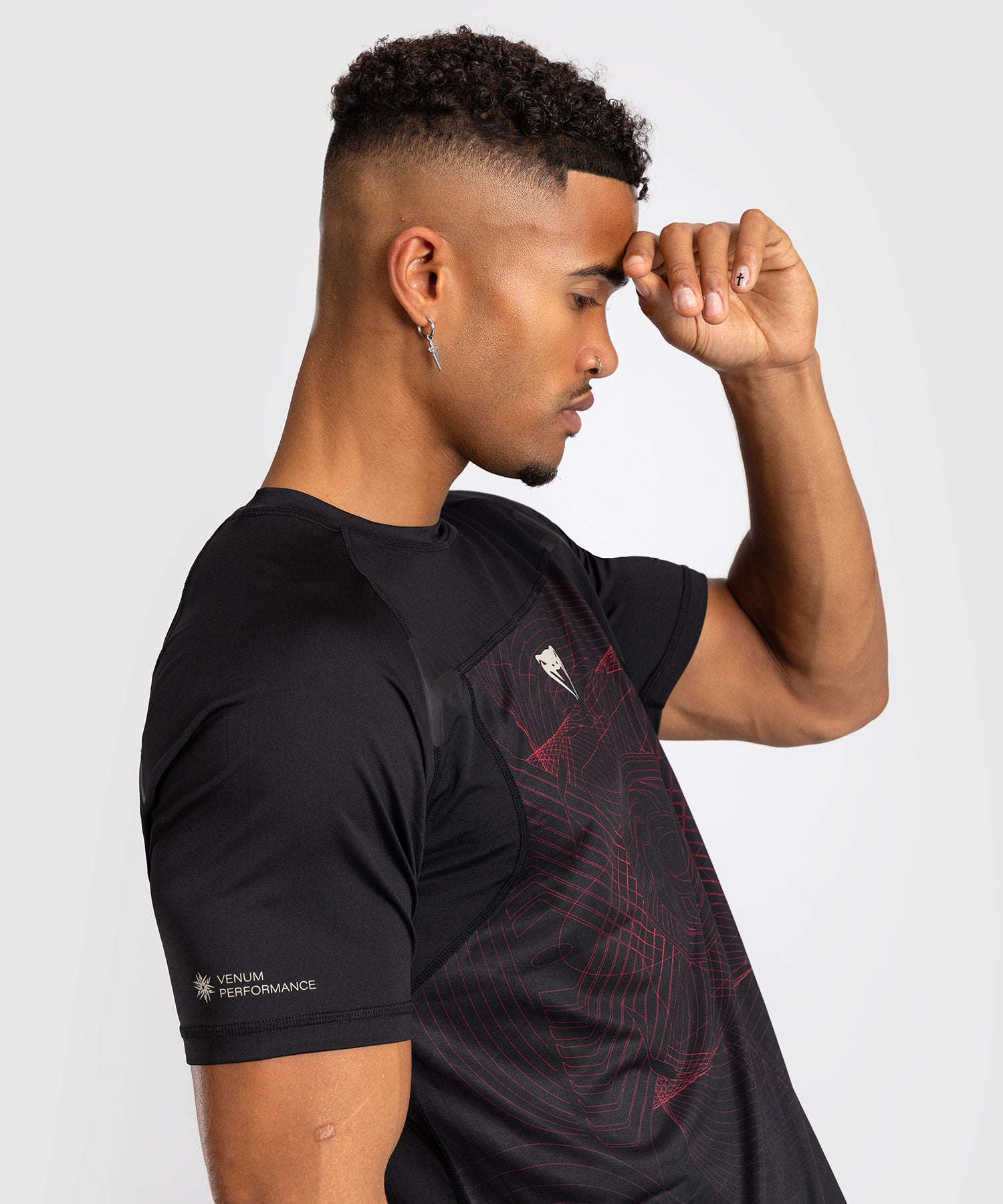 Venum Dry Tech T-Shirt G-Fit Air - Zwart/Rood