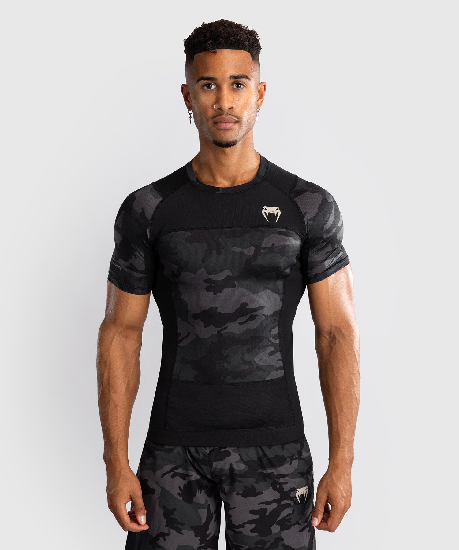 Venum Rashguard Korte Mouwen G-Fit Air - Urban Camo