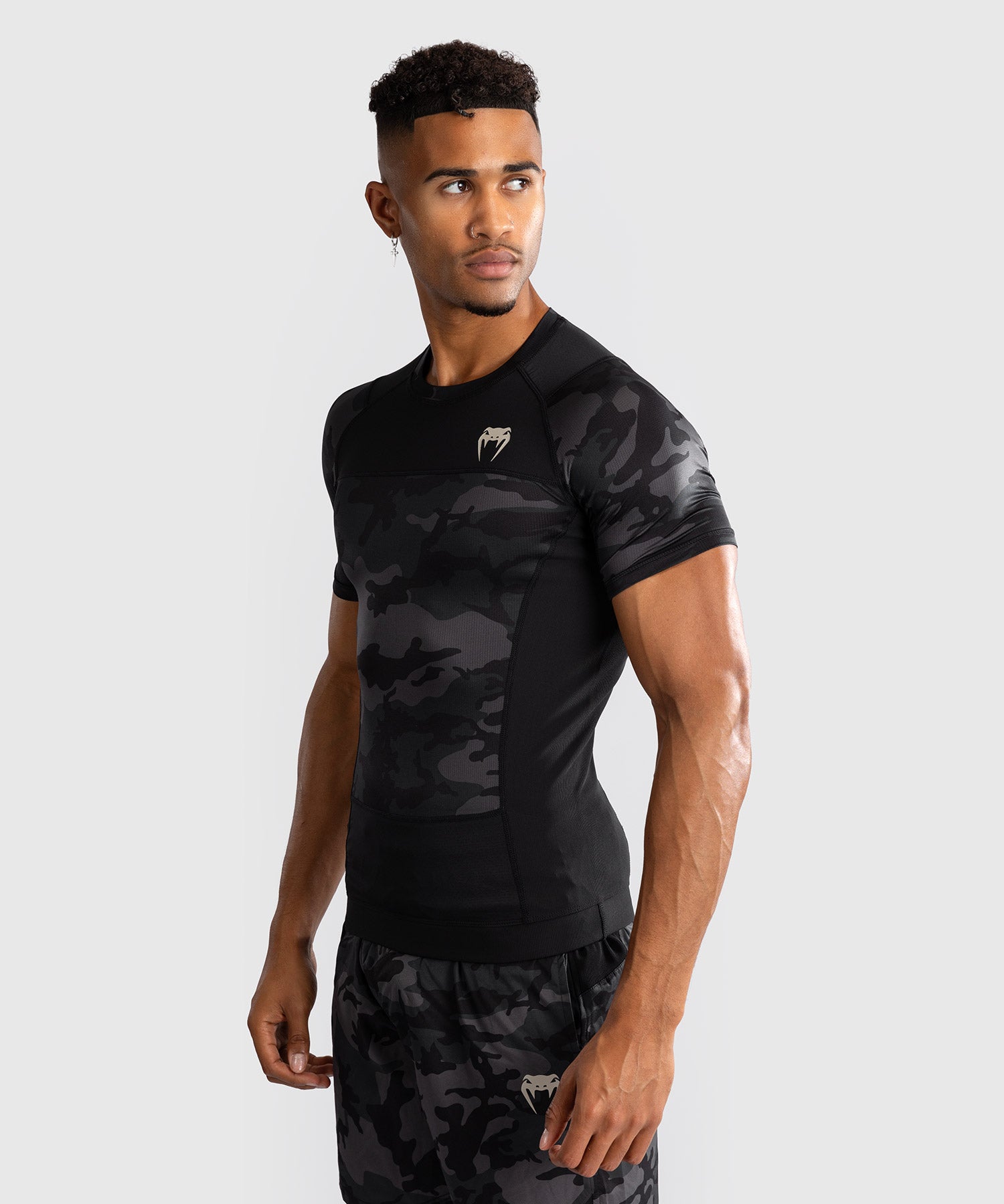 Venum Rashguard Korte Mouwen G-Fit Air - Urban Camo