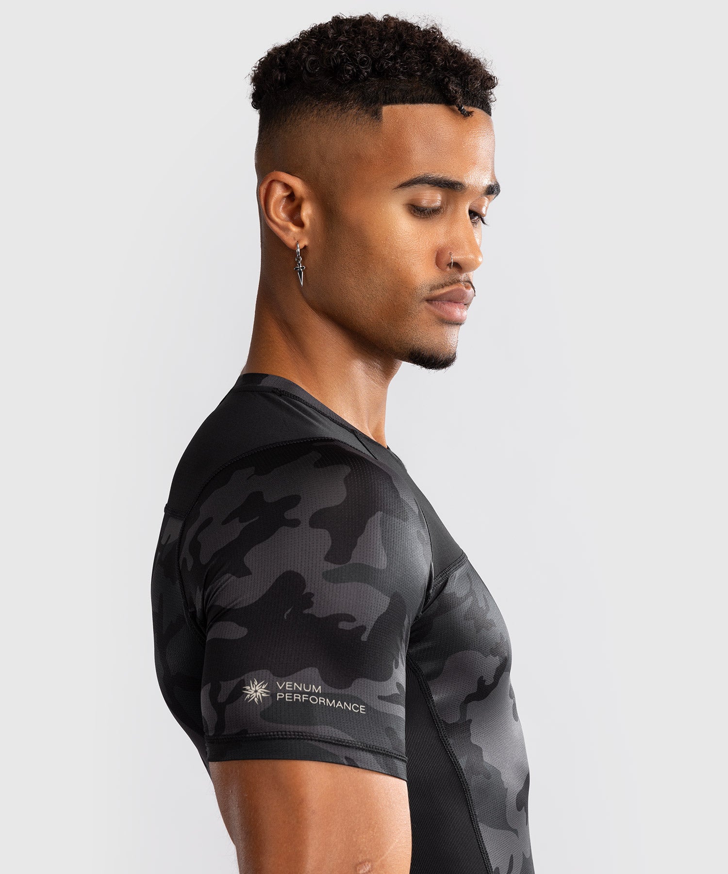 Venum Rashguard Korte Mouwen G-Fit Air - Urban Camo