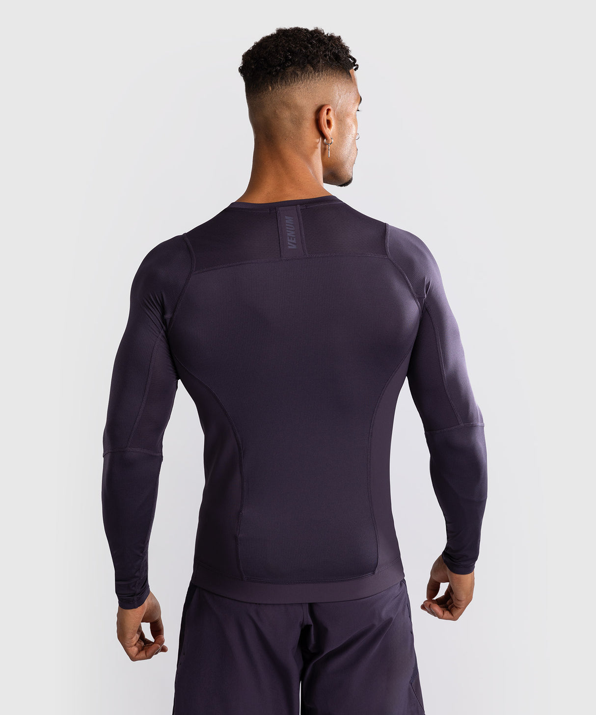 Venum Rashguard Lange Mouwen G-Fit Air - Deep Purple