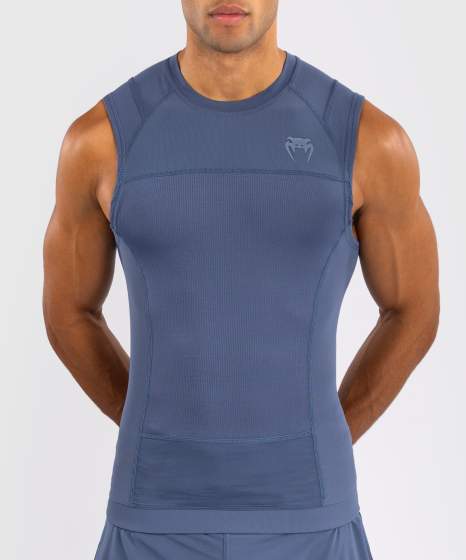 Rashguard bez rękawów Venum G-Fit Air – Foggy Blue