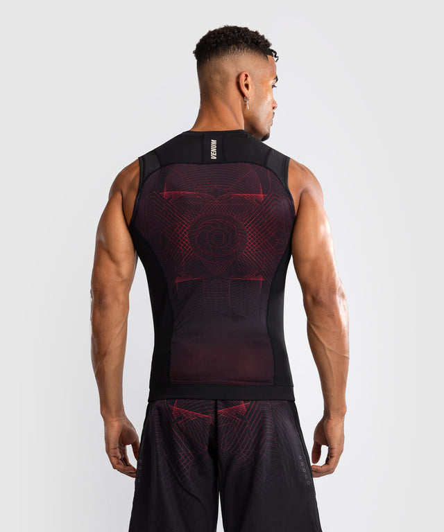 Rashguard bez rukávů Venum G-Fit Air – Černý/Červený