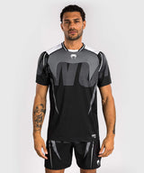 Venum Dry Tech T-Shirt Adrenaline - Zwart/Zilver Grijs