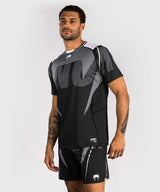 Venum Dry Tech T-Shirt Adrenaline - Zwart/Zilver Grijs