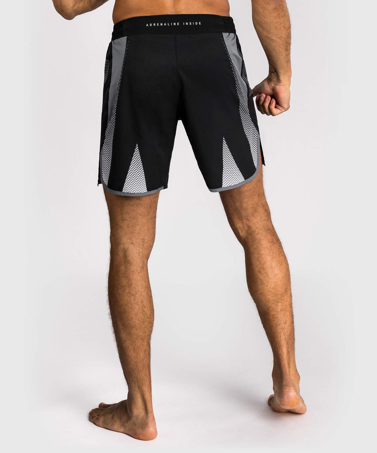 Venum MMA Shorts Adrenaline - Zwart/Zilver Grijs