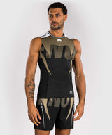 Venum Rashguard Mouwloos Adrenaline - Zwart/Zand