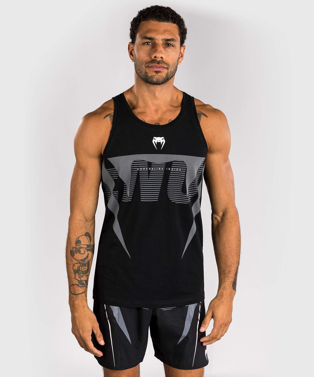 Venum Tank Top Adrenaline - Zwart/Zilver Grijs