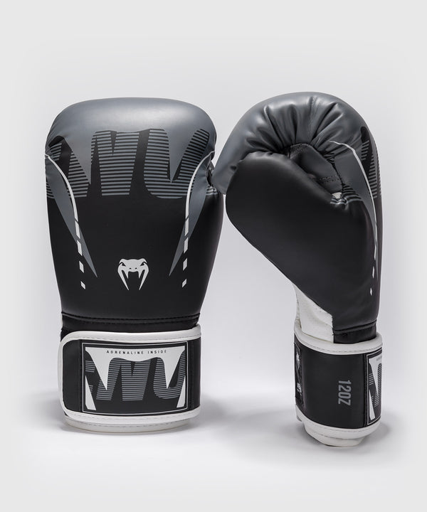 Venum Bokshandschoenen Adrenaline - Zwart/Zilver Grijs