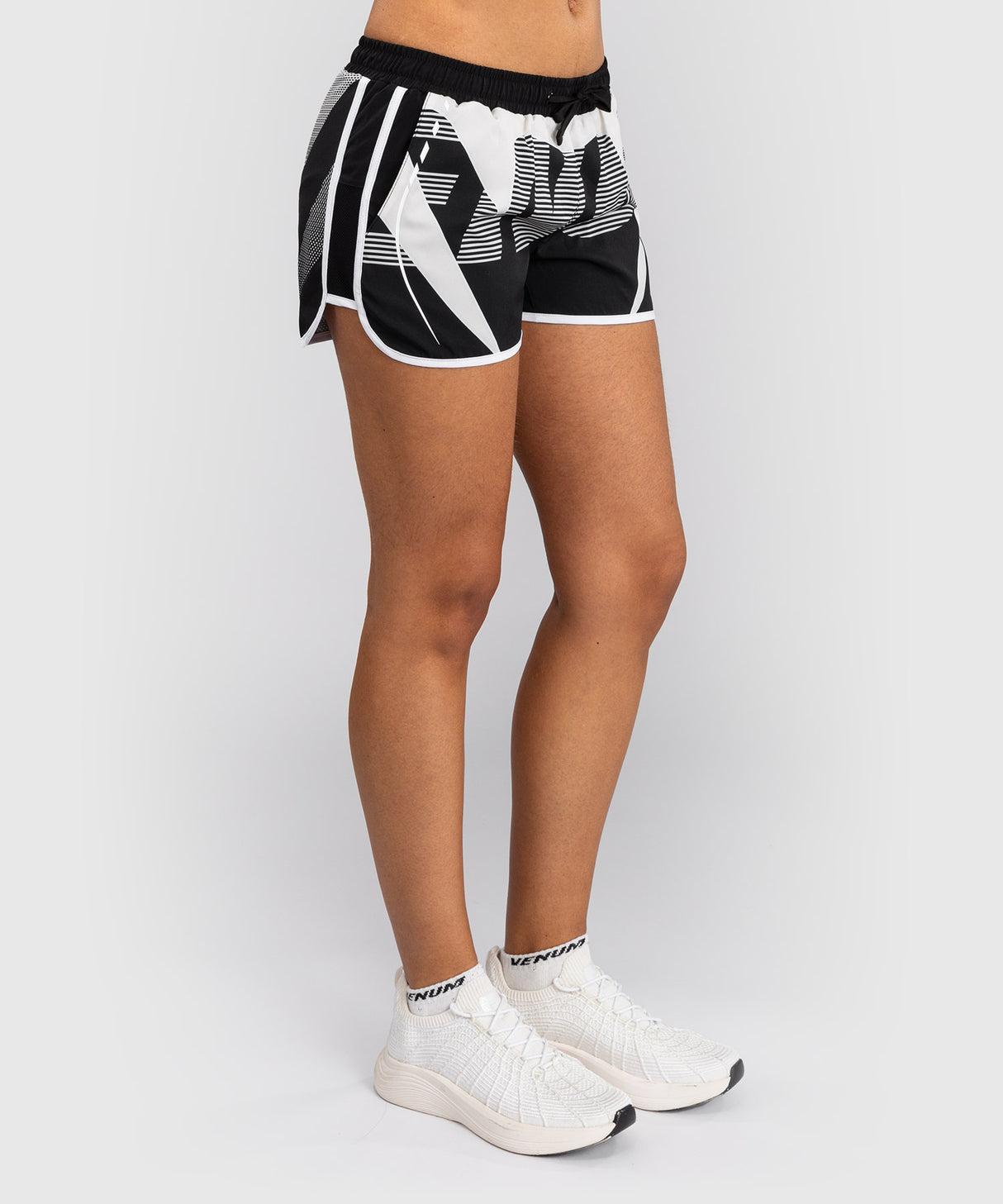 Venum Training Shorts Adrenaline - Zwart/Ivory