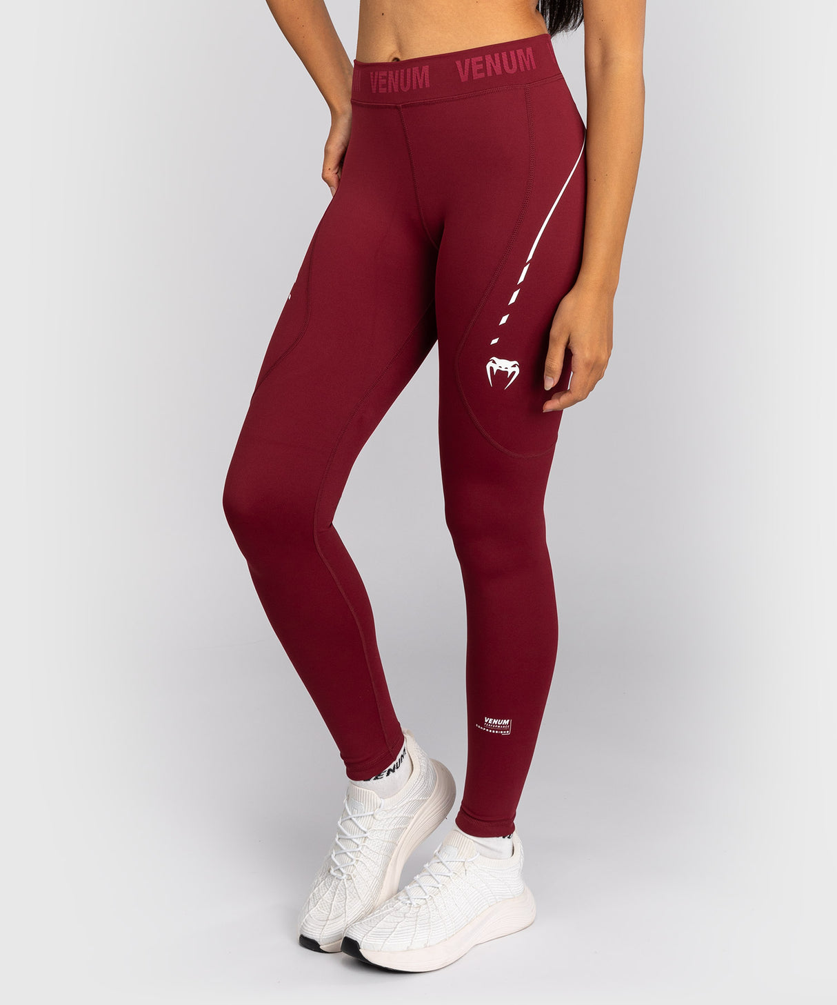 Venum Leggings Adrenaline - Bordeaux Rood