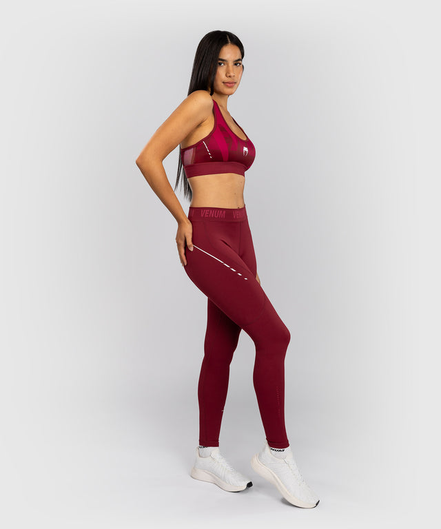 Venum Leggings Adrenaline - Bordeaux Rood