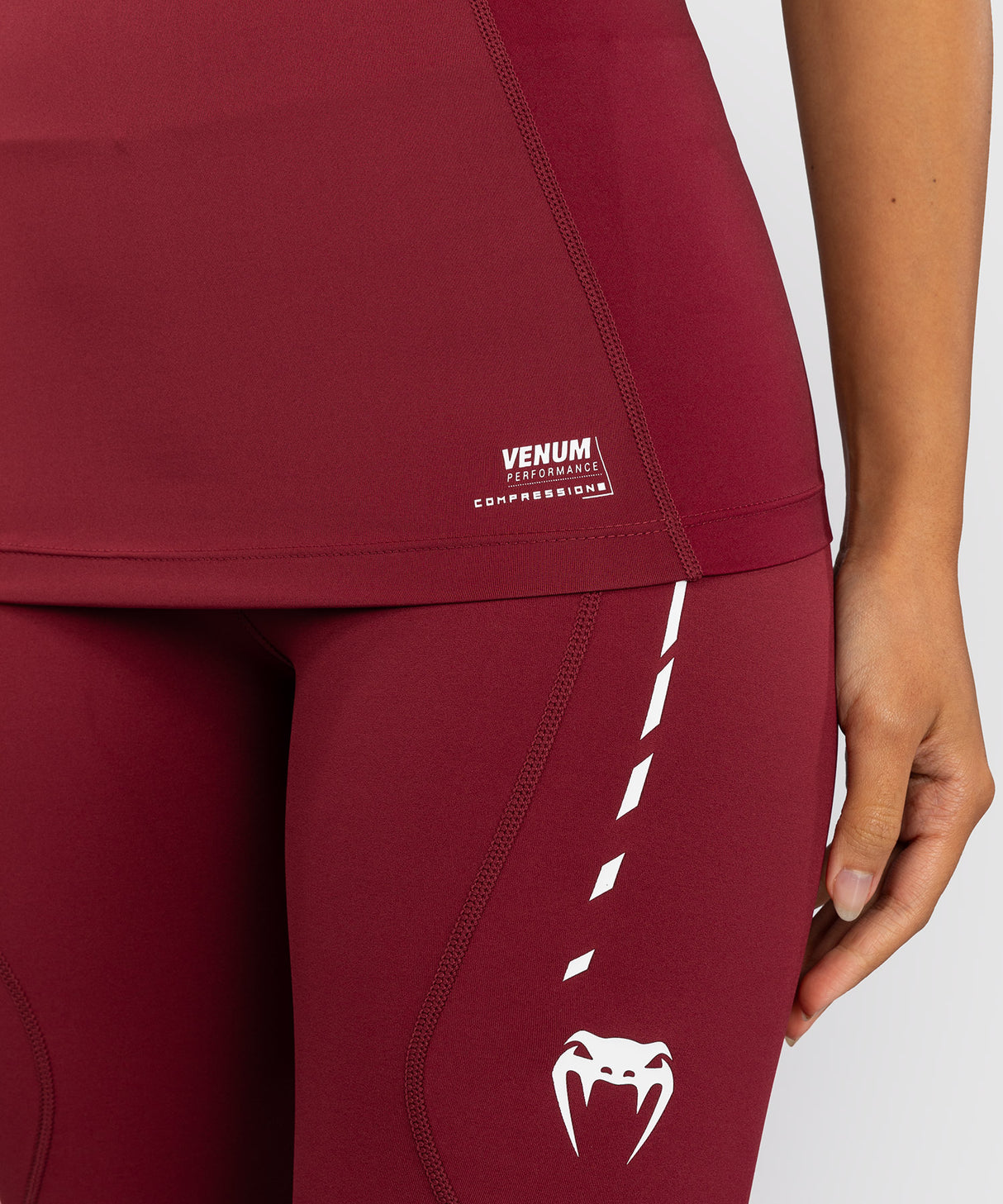 Venum Dry Tech Tank Top Adrenaline - Bordeaux Rood