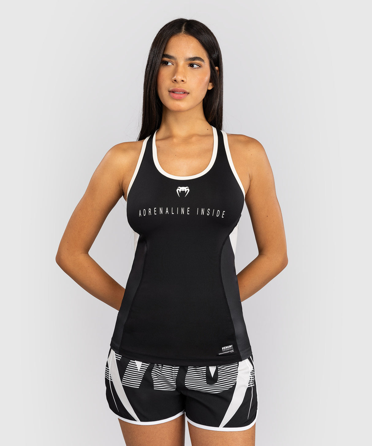 Venum Dry Tech Tank Top Adrenaline - Zwart/Ivory