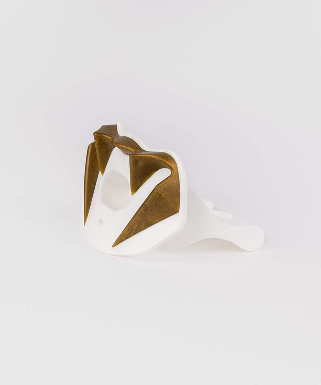 Protetor bucal Venum Elite Lipguard OG Edition – Branco/Ouro