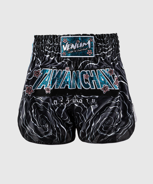 Venum x Tawanchay Muay Thai Shorts - Zwart/Blauw