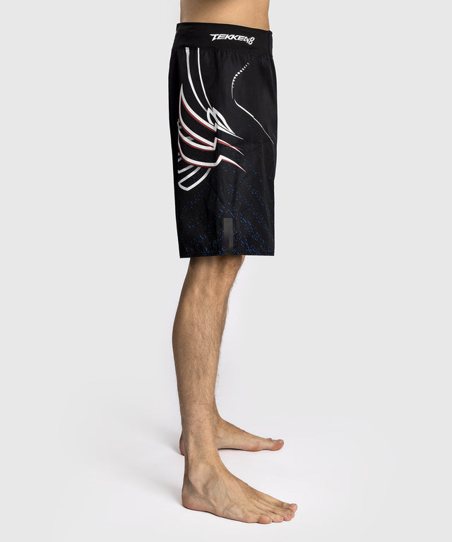 Pantaloncini MMA Venum x TEKKEN 8 - Jin Kazama - Blu/Nero/Bianco