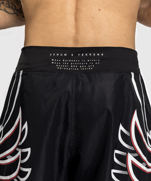 Pantaloncini MMA Venum x TEKKEN 8 - Jin Kazama - Blu/Nero/Bianco