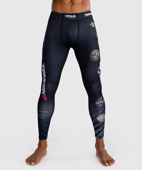 Venum x TEKKEN 8 Spats - Paul Phoenix - Sort/Blå