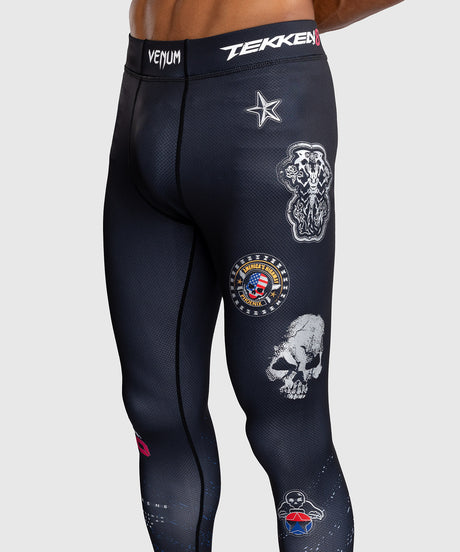 Venum x TEKKEN 8 Spats - Paul Phoenix - Sort/Blå