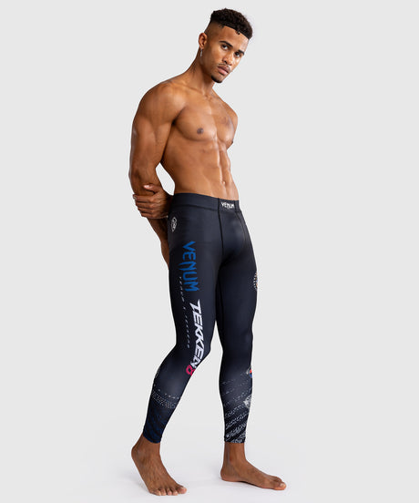 Venum x TEKKEN 8 Spats - Paul Phoenix - Sort/Blå
