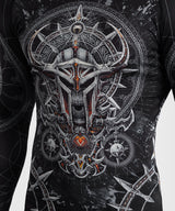 Venum Rashguard Gladiator 5.0 Lange Mouwen - Zwart/Zilver
