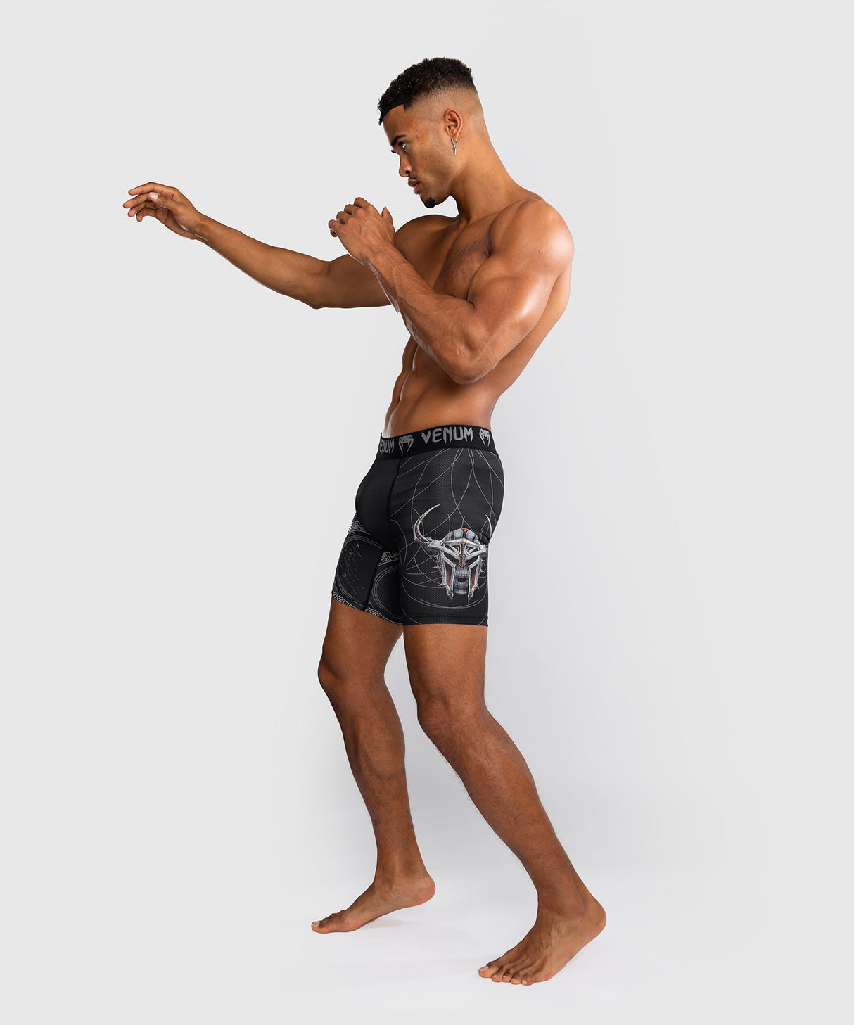 Venum Compressie Shorts Gladiator 5.0 - Zwart/Zilver