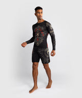 Venum Rashguard Santa Muerte 5.0 Lange Mouwen - Zwart/Goud