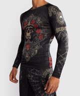 Venum Rashguard Santa Muerte 5.0 Lange Mouwen - Zwart/Goud