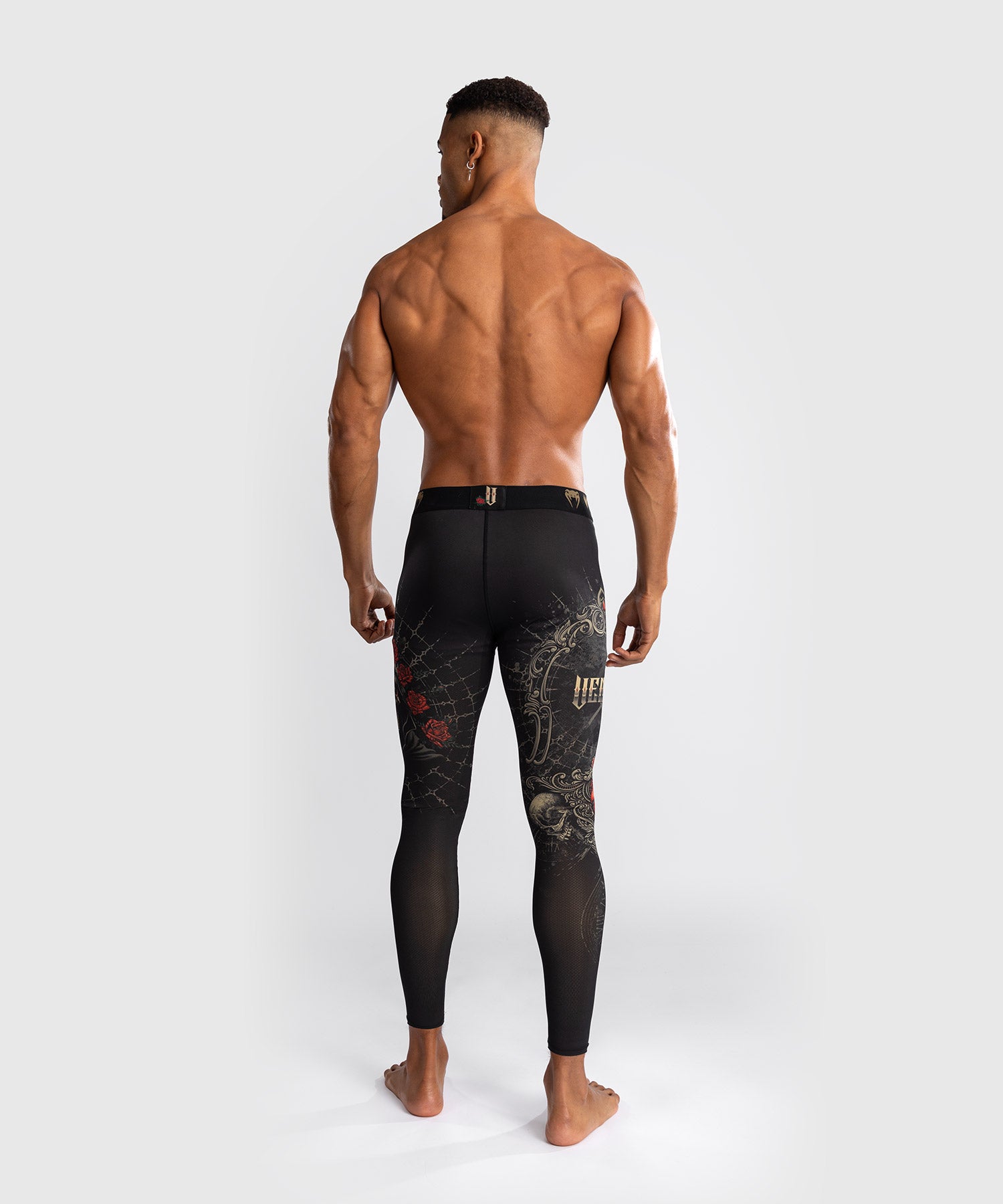 Venum Spats Santa Muerte 5.0 - Zwart/Goud