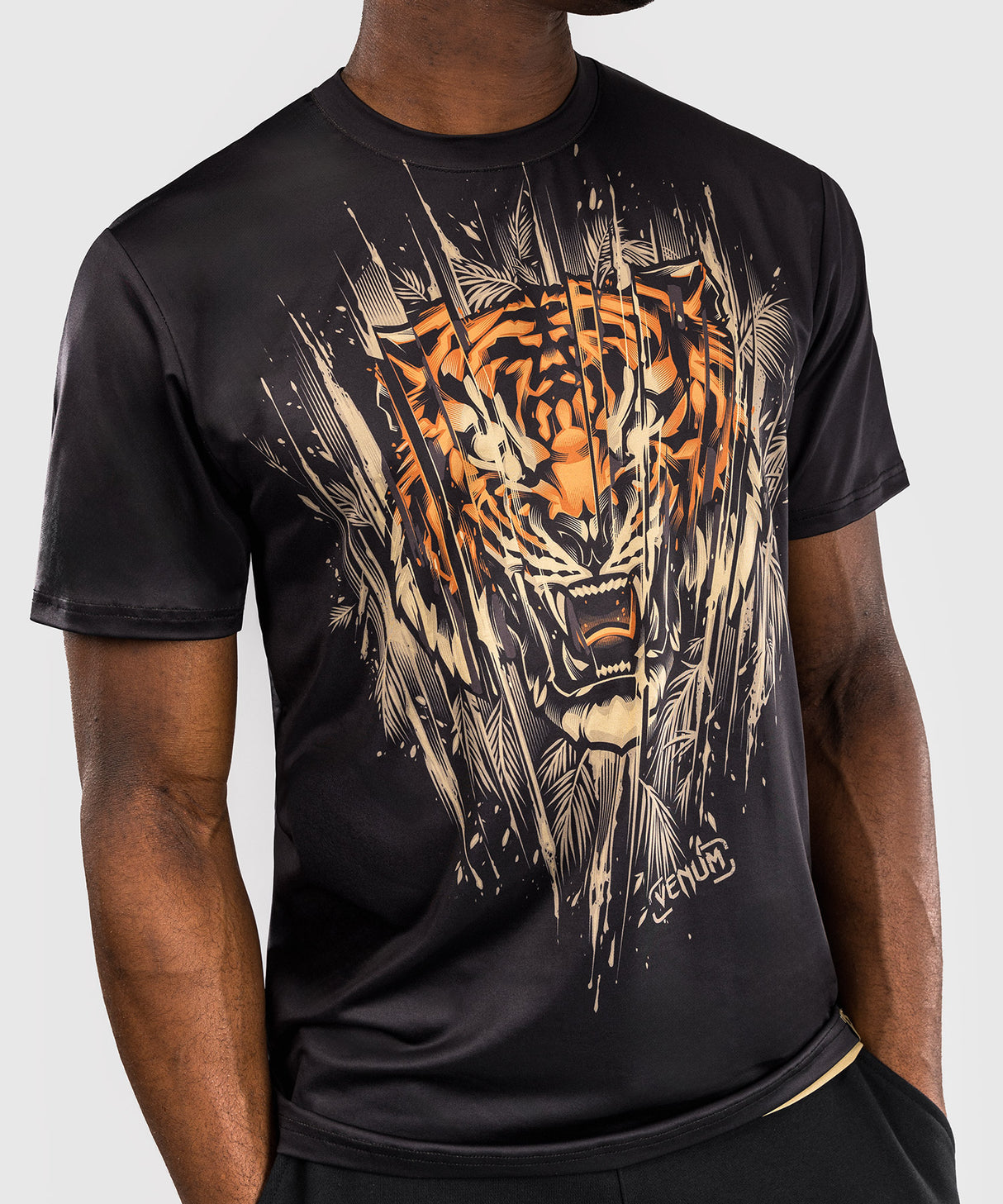 Venum T-shirt Dry Tech - Tiger