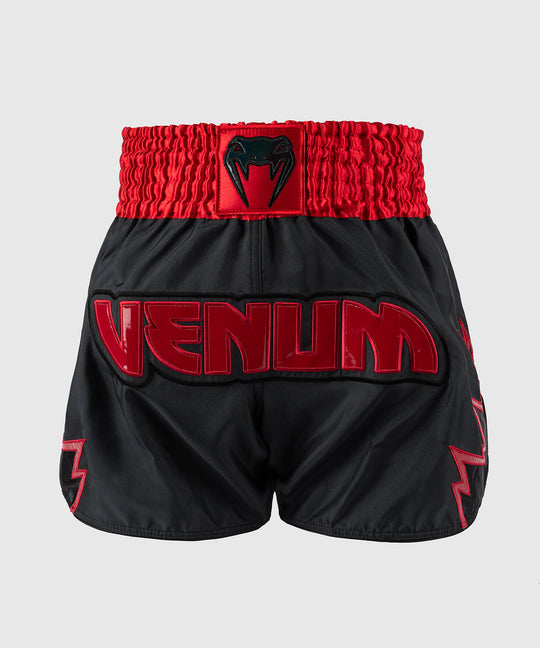 Venum Kickboks Broekje Inferno - Antracietgrijs/Rood